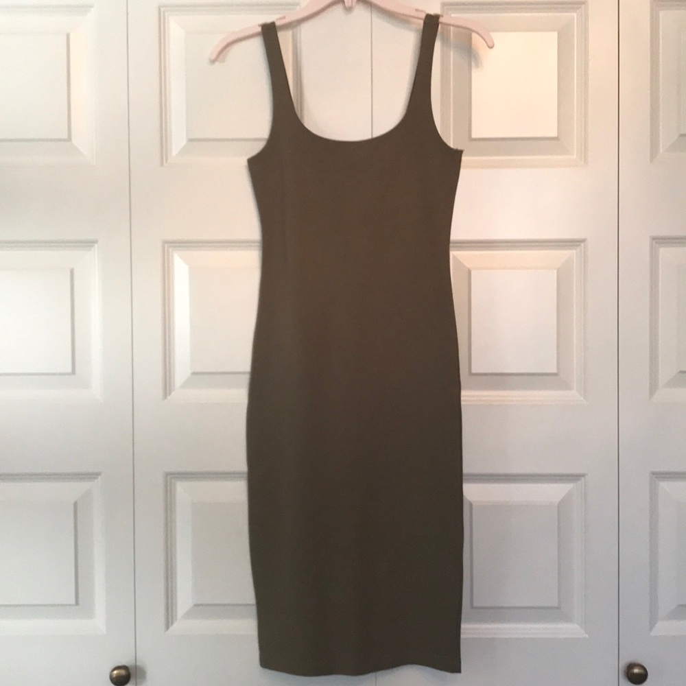 NWT Women’s Forever 21 Olive colored bodycon Sz S